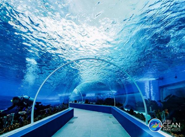 SM Seaside Underworld аквариум